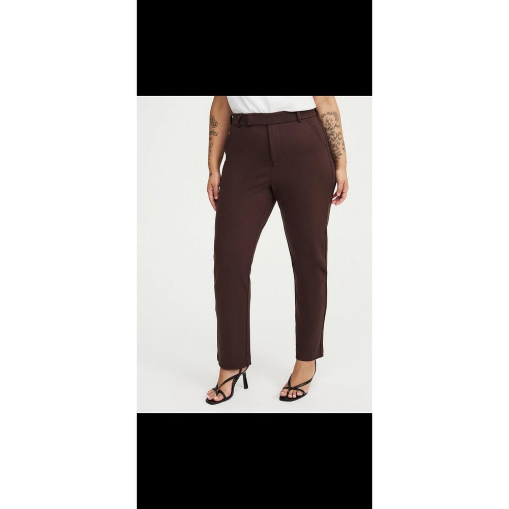 Torrid Studio High-Rise Ponte Trouser Pant size 22T